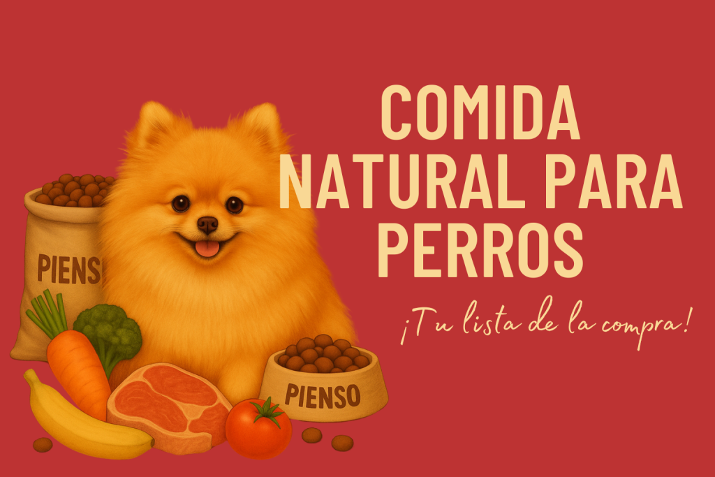 COMIDA NATURAL PARA PERROS