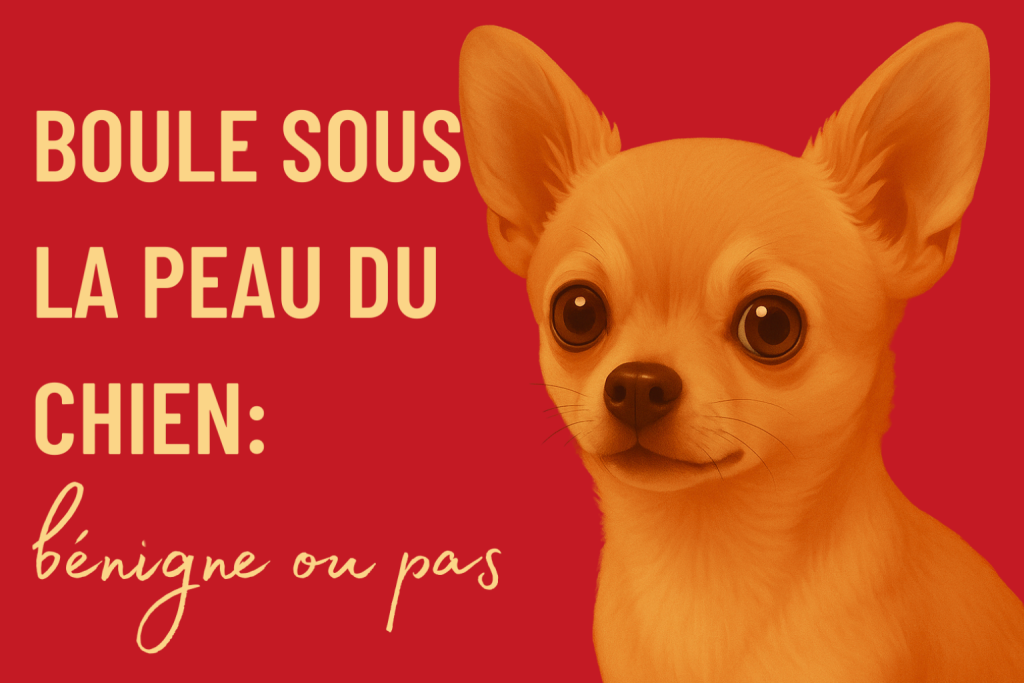 boule sous la peau du chien