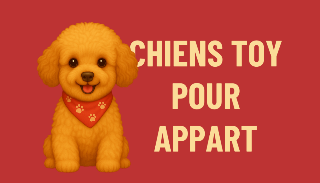 chiens toy pour appartement