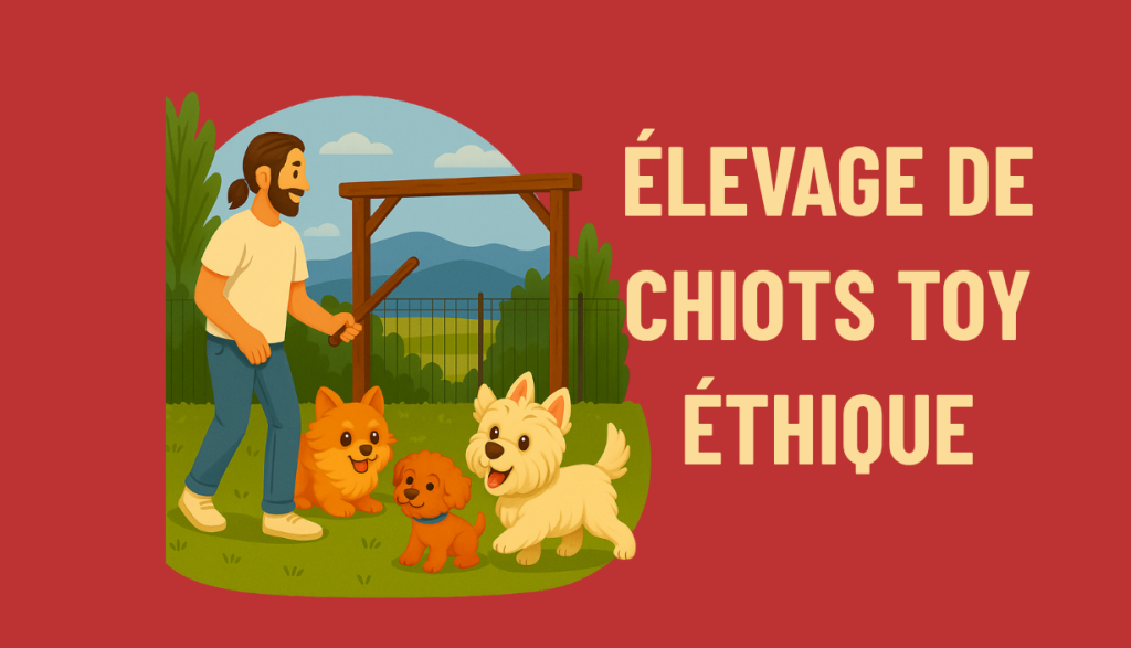 élevage de chiens toy
